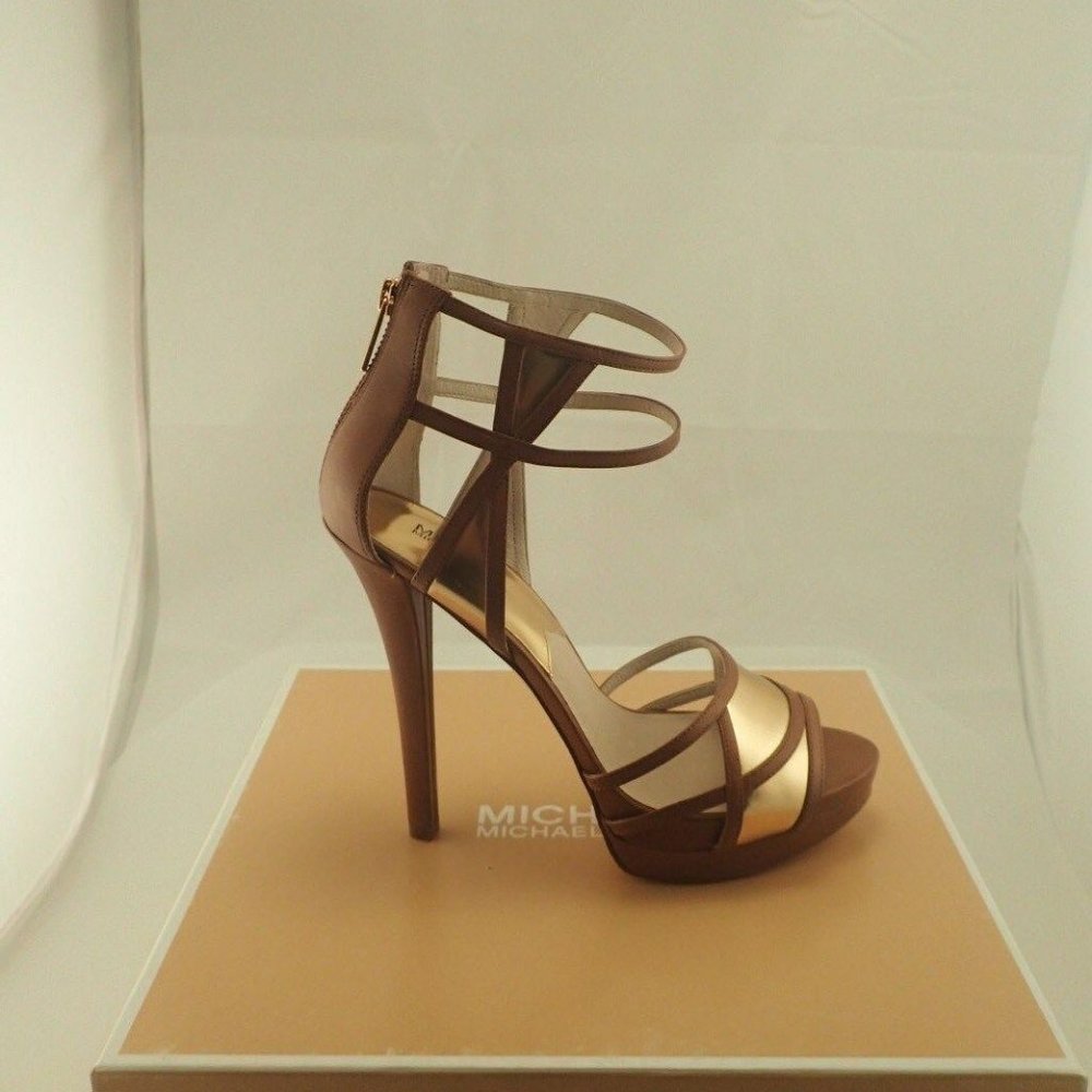 NIB MICHAEL KORS MK 40R5JANS4L JAIDA HEELS